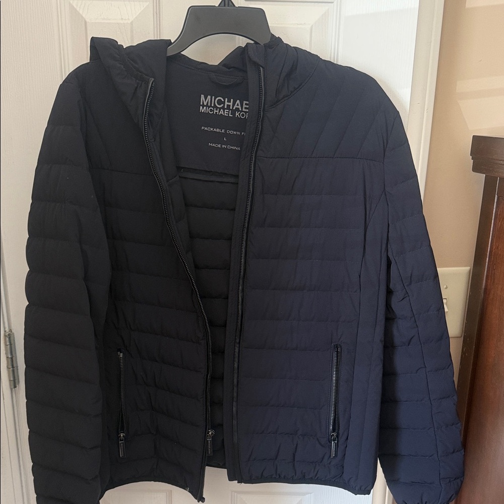 Michael Kors Women’s Black Quilted Jacket